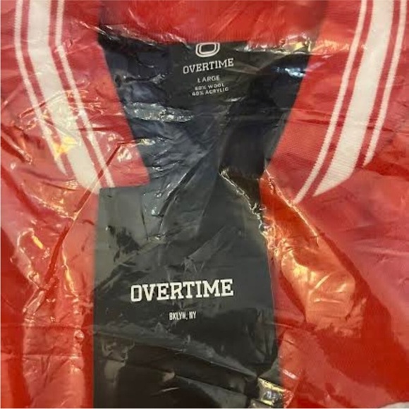 🔥 Overtime x Chili’s Varsity Jacket (Limited Edition) NWT Large - Picture 9 of 9